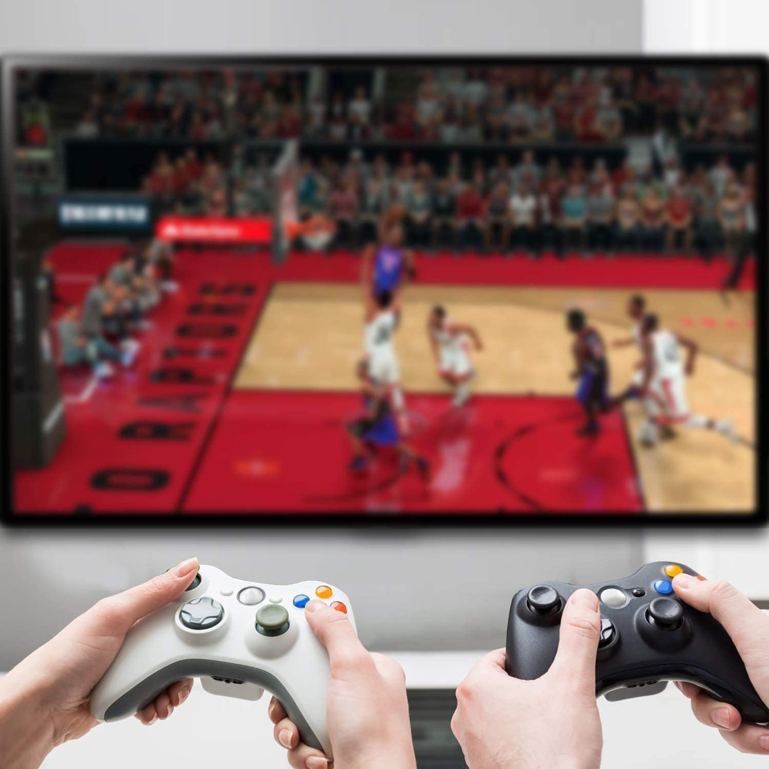 Etpark Wireless Controller for Xbox 360, Xbox 360 Joystick Wireless Game Controller for Xbox 360 & Slim Console and PC Windows XP/7/8/10(Black) - Image 10