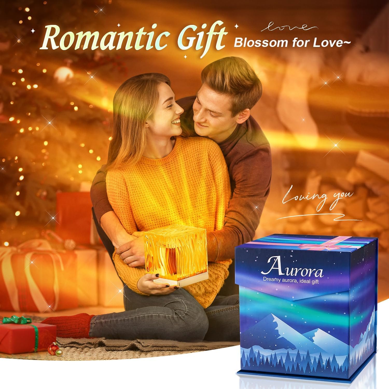 Mubarek Northern Lights Projector, 18 Colors 162 Modes Ceiling Galaxy Projector, Remote Ambient Lighting Mood Lighting, Room Lights for Bedroom, Cool Stuff Aesthetic Room Decor for Teen Girl Gifts - Image 7