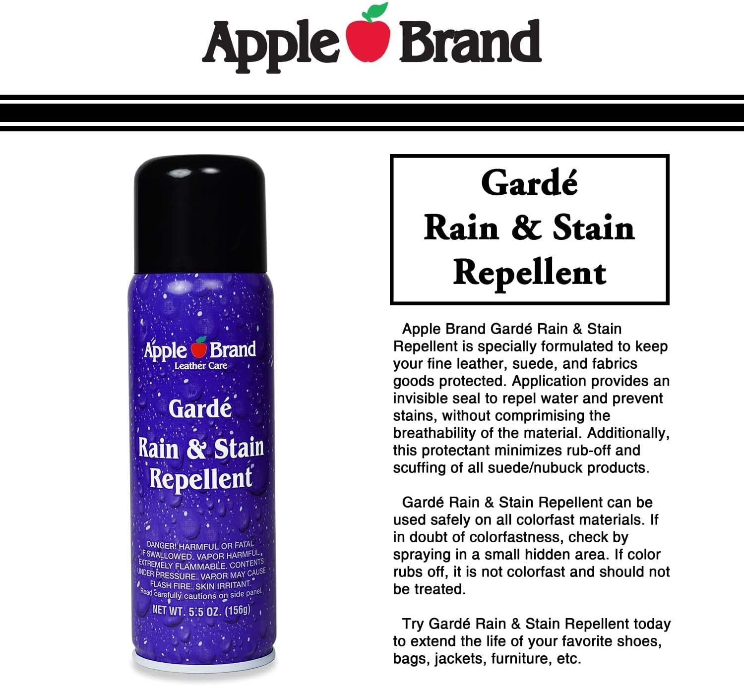 Garde Rain & Stain Water Repellent - Protector Spray For Handbags, Purses, Shoes, Boots, Accessories, Furniture - Won't Alter Color - Great For Vachetta - Image 5